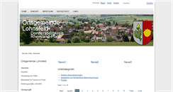 Desktop Screenshot of lohnsfeld.de